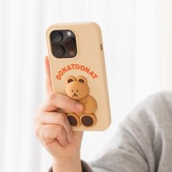 DONATDONAT Bear silicone case iphone14
