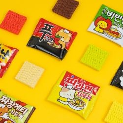 Don't eat RAMEN Erasers, Set of 24