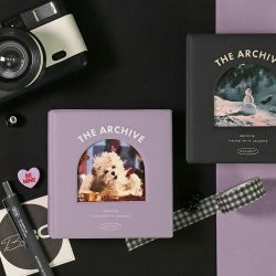 Archive Square Album for Polaroid Photo, Instax Mini Shot 3 Size