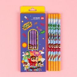 Shinchan Pencil(2B) 5pcs Set