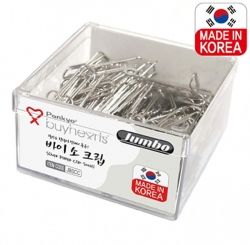 Jumbo BUYSO Silver Paper Clips JBSCC