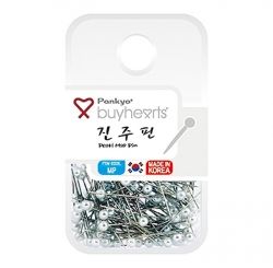 White Pearl Head Pins, MP