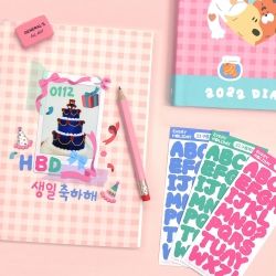 Every Holiday Typograph Sticker