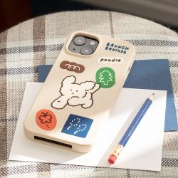 Brunch Brother Poodle silicone case iPhone14