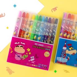 Crayon Shin Chan Colored Pencil 12 Colors Set, Random