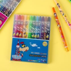 Crayon Shin Chan Colored Pencil 12 Colors Set, Random