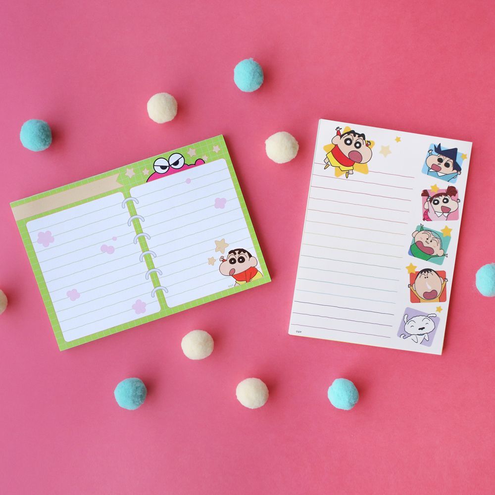 Crayon Shin Chan Line Memo Pad