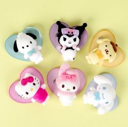 Sanrio Plush Hair Clips 