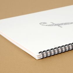 SIMPLE A4 PP Music Notebook, RANDOM