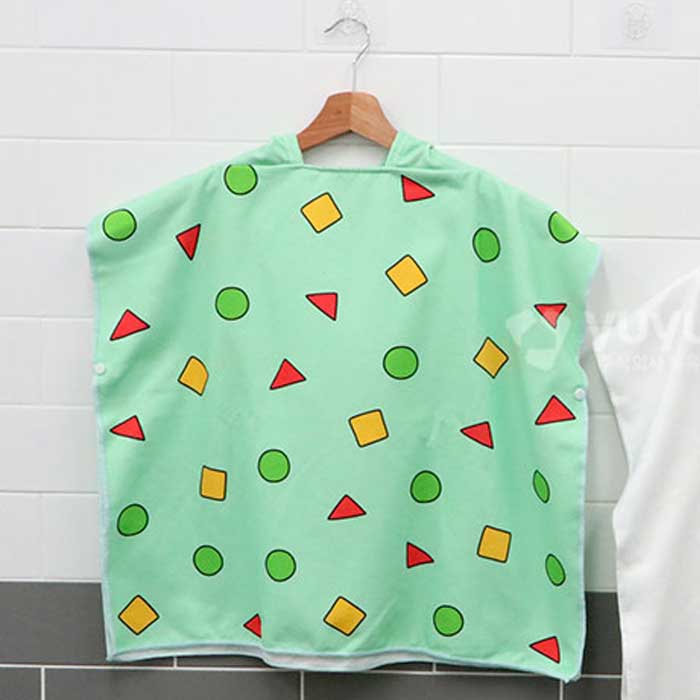 Crayon Shinchan Shinchan's Pajama Hooded Beach Gown