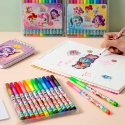 Catch Teenieping Season3 12Colored Marker Set, Random