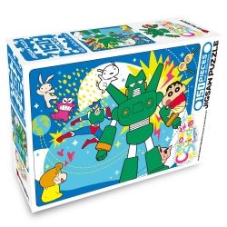 Shinchan jigsaw puzzle 150PCS_Superconducting Cantam Robot