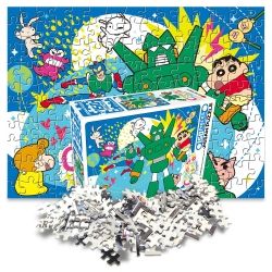 Shinchan jigsaw puzzle 150PCS_Superconducting Cantam Robot