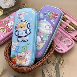 SHIBA RABBIT EVA Pencil Case, Random