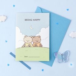Busisi Bear Message Card 