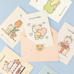 Busisi Bear Message Card 