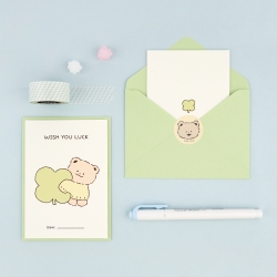 Busisi Bear Message Card 