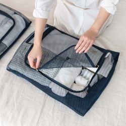 TRAVELUS mesh pouch cube XXL v.4