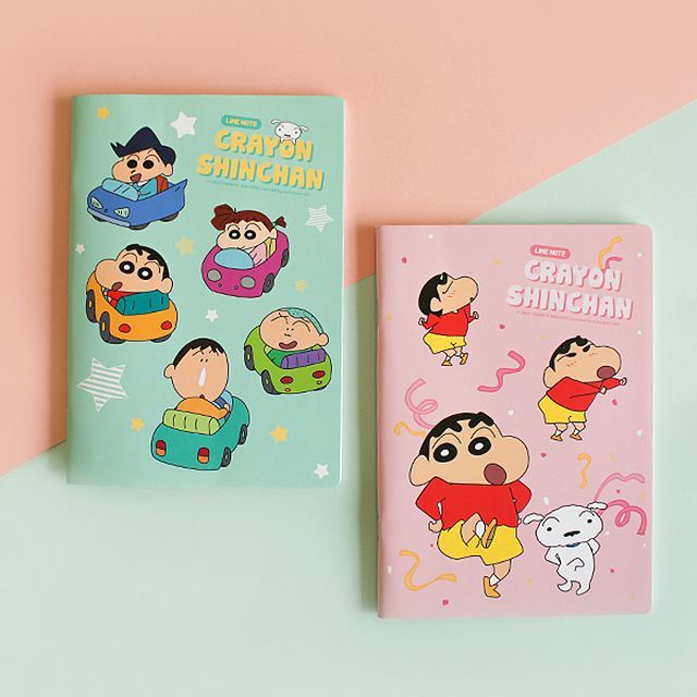 Crayon Shin-chan Line Medium iron Note