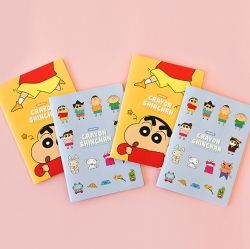 Crayon Shin Chan Grid Steel Note