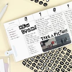 Color Recipe Alphabet Sticker