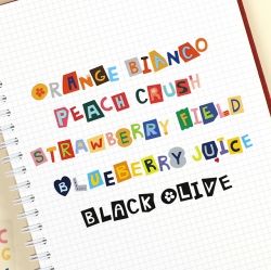 Color Recipe Alphabet Sticker Sticker Pack (10sheets)