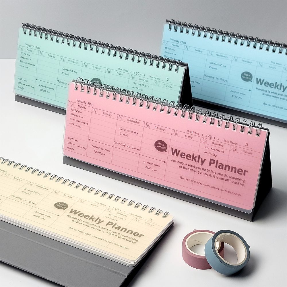 PP Tabletop Weekly Planner, Random