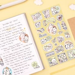 Ppojack Emotions Variety Stickers Pack, 8-Piece Set 