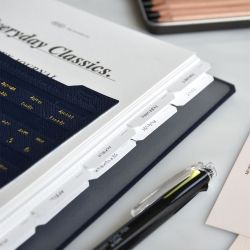 Spring Index Book Weekly Planner - Standard, Undated  