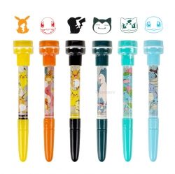 Bubble Stamp Ballpoint Pen, Set of 24 