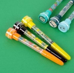 Bubble Stamp Ballpoint Pen, Set of 24 