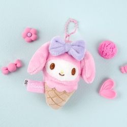 My Melody Ice cream Keychain 8cm 