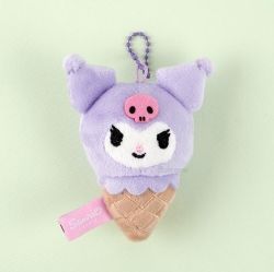 Kuromi Ice cream Keychain 8cm 