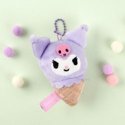 Kuromi Ice cream Keychain 8cm 