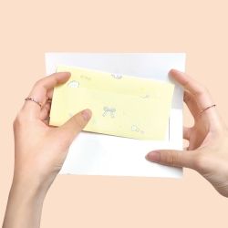 Illustration Cash Gift Envelope 01-06, 2 Sheets 