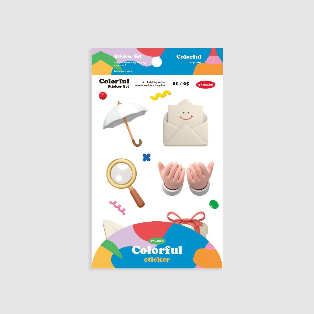 Sticker Set - Colorful