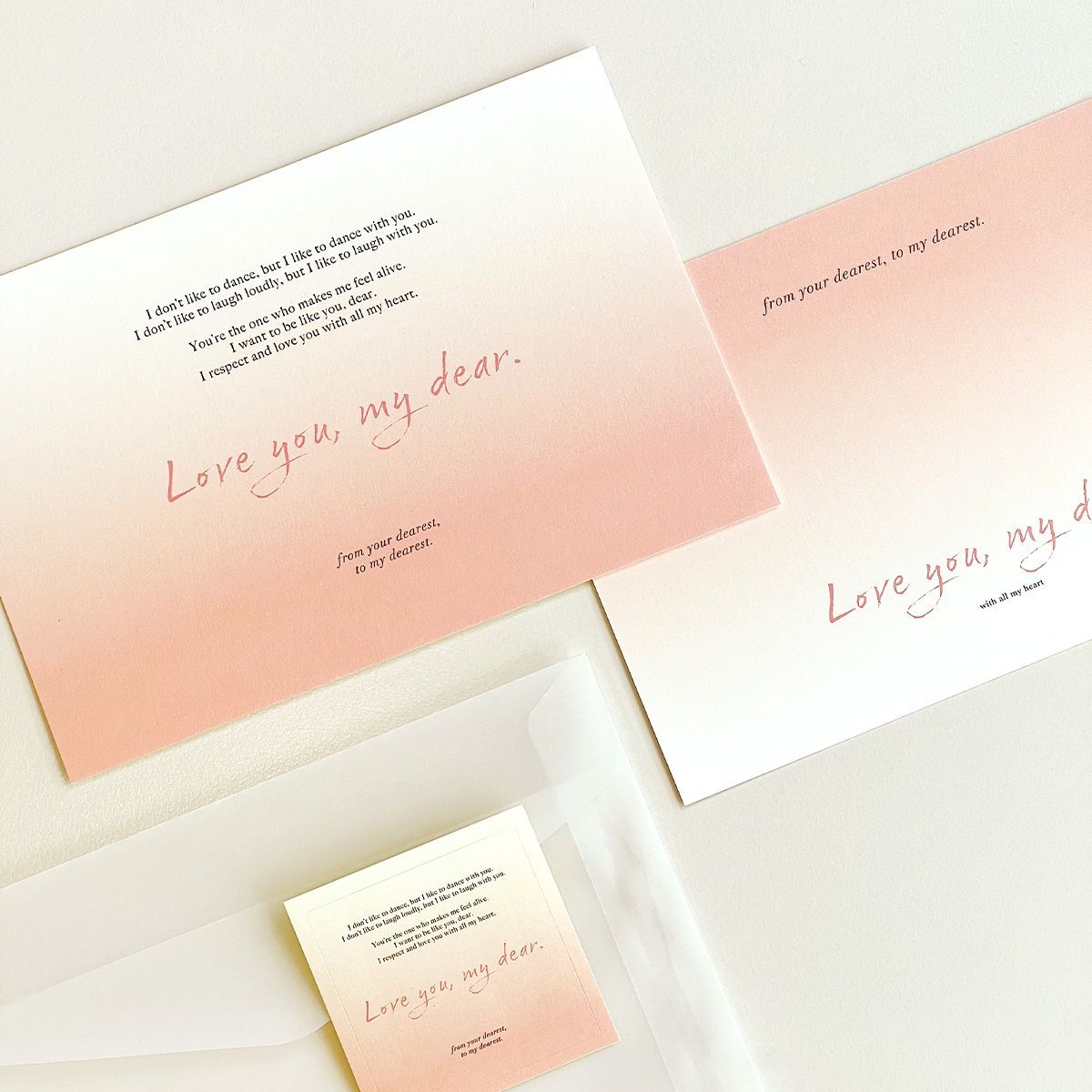 Card Set - Love you