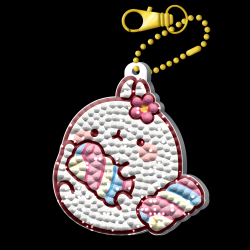 Marshmallow Molang Diamond Painting Kit