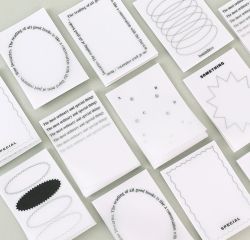 Treshing paper graphics Mix Diary Deco Pad