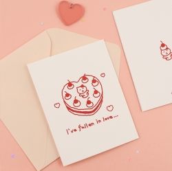 Mongsil Dog & Cat Message Card 