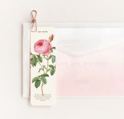 Book Mark Pack-12 Rose