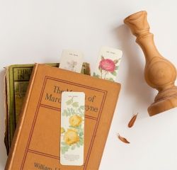 Book Mark Pack-12 Rose