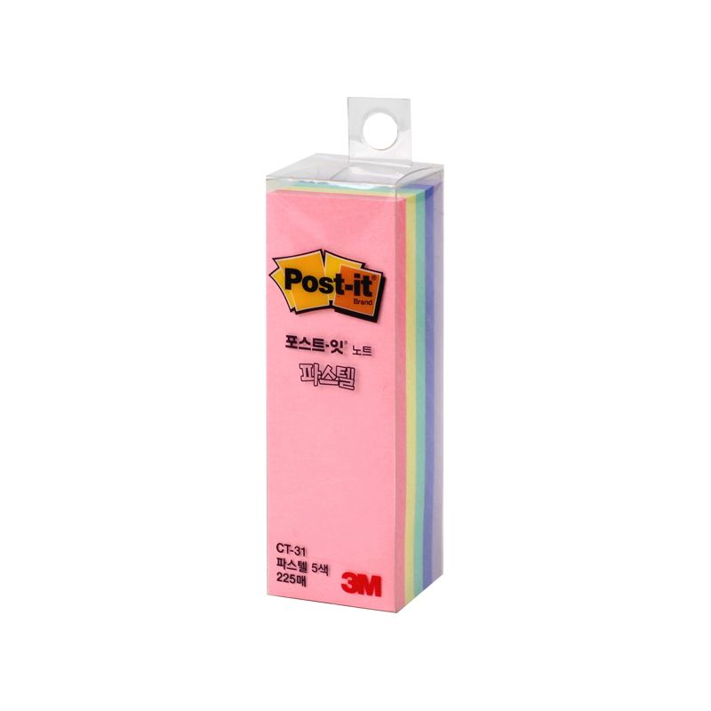 Post-it Note Cube Pastel CT (25x76)