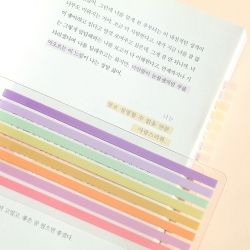 Long Index Stickers, Highlighter Tape, Page Markers 