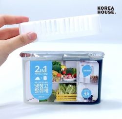 2in1 Refrigerator Deodorizer (Charcoal + Baking) 300ml