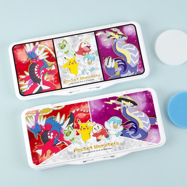 Pokemon Round Palette With Sponge