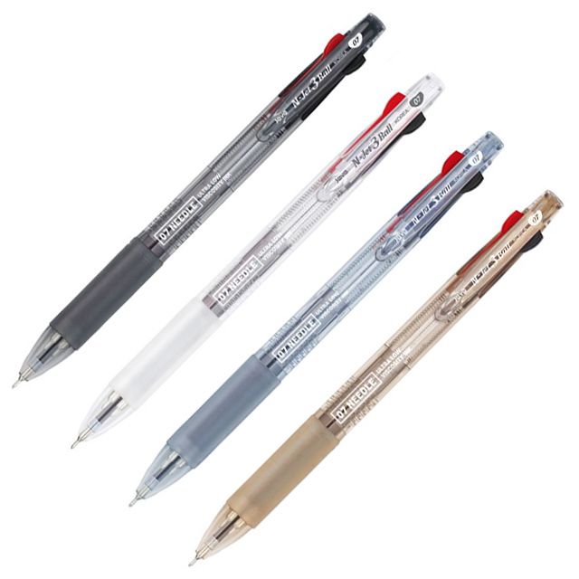 JAVA N-Jet 3 Ball Ballpoint Pen 0.7mm, 12 Pack 