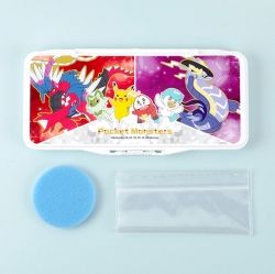 Pokemon Round Palette With Sponge