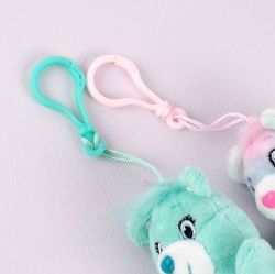 Care Bears 10cm Keyring - Heart Song Bear