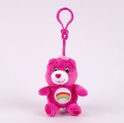 Care Bears 10cm Keyring - Cheer Bear